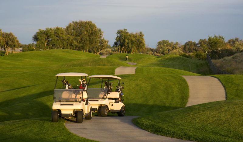 Golf Cart Path Sealing
