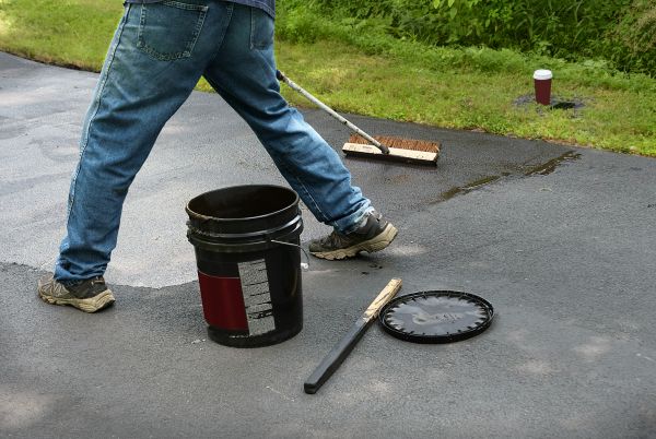 Driveway Pavement Coating